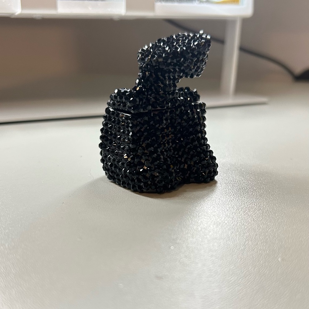 Hand- bedazzled BE perfume bottle W/ full perfume